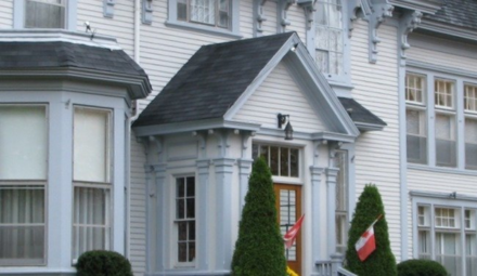 front of inn