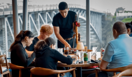 people eating