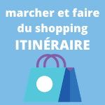 marcher et faire du shopping