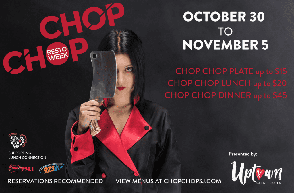 Chop Chop Restaurant Week Discover Saint John